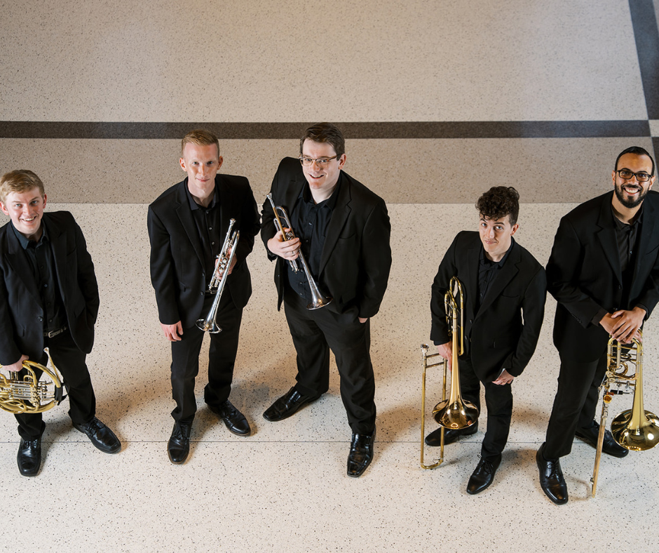 The Classen Brass Quintet at Wanda Bass School of Music - PC: AJ Stegall