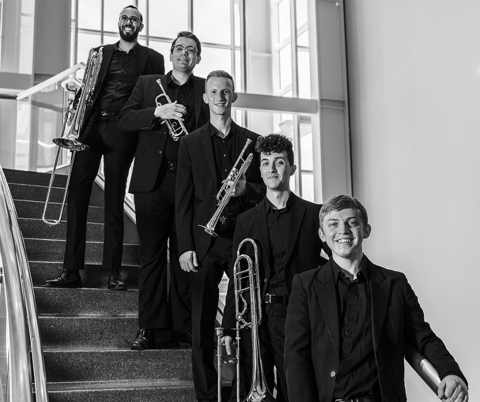 The Classen Brass Quintet at Oklahoma City University - PC: AJ Stegall